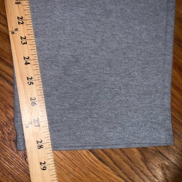 Cathy Daniels 2X pull on pants gray ankle crop soft stretchy plus size 20W 18W - Picture 5 of 6